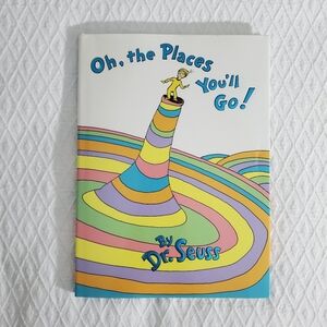 Dr. Seuss 'Oh, the Places You'll Go!' Hard Cover Large Book